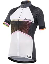 Santini suéter de manga corta Stella de mujeres. , mujer, color blanco, tamaño medium