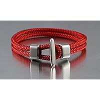 Armband Segeltau DK58 rot maritim & sportlich by dünenkinder