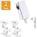 Produktbild Wandhalterung für wyze Cam Pfanne, 360 ° Verstellbarer Outdoor Innen Sicherheit Mount, Kompatibel mit wyze Cam Pfanne 1080P Pan/Tilt/Zoom WLAN-Sicherheit Home Kamera, 2 Stück