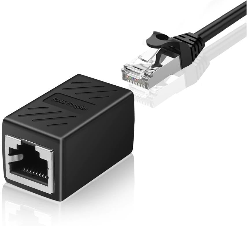 Lunatic 0846 Gigabit Ca55 6 Kablo Ekleyici Uzatma Uzatıcı Rj45 Birleştirici Ara Adsl İletim hız desteği 1000 mbps Ağ kablosunu genişletmek için tasarlandı.