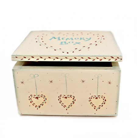 East of India Keepsake Memory Box - Baby / Memories / Bereavement / Family