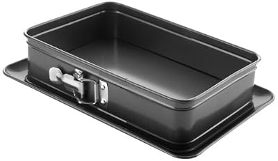 Ibili 826628 Moule démontable rectangulaire avec base supplémentaire 28x18 cm