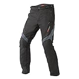 Pantalones para motocicleta Dainese-TEMPEST D-DRY Pantalónes, Negro/Dark-Gull-Gris, Talla 58