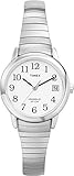 Timex Damen-Armbanduhr Silber Edelstahl T2H371D7