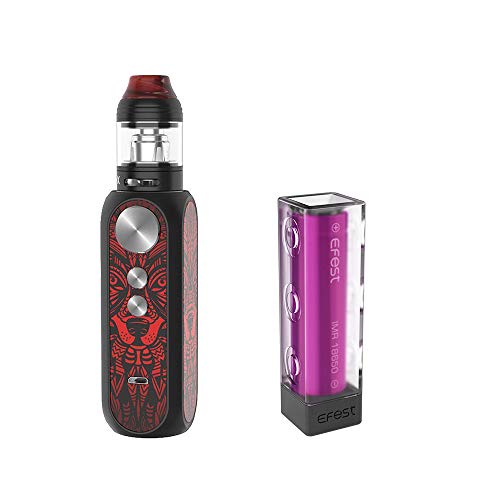 OBS Cube X 80W VW Kit with Cube X Mesh Tank (Bloody Mary) with Efest 1X 3000 mah Battery No Nicotine