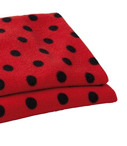 Clair de Lune Fun and Funky Blanket (Ladybird)