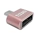 TIZUM Micro USB 2.0 OTG Host USB Power for Smartphones and Android Tabs (Rose Gold) RS.120.00