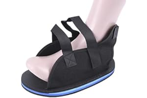 YJZQ Zapato de yeso Open Toe Plaster Cast – Cubrebotas estables para rotura de huesos – amortiguación de golpes antideslizante para rehabilitación postoperatoria de fracturas, esguinces, ML=29CM