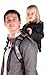 The Piggyback Rider Standing Child Carrier - NOMIS Basic Model - Black