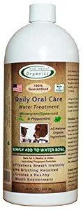 Mad About Organics All Natural Dog & Cat Daily Oral Care Liquid Plaque & Tartar Remover 32oz