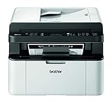 Brother MFC-1910W Imprimante Multifonction laser 4 en 1 | Monochrome | A4 | Impression, Numérisation Couleur, Copie | Wi-Fi