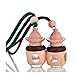 Produktbild WMING Home Auto Parfüm Anhänger Leere Flasche Auto Parfüm Flasche Auto hängende Auto Parfüm ätherisches Öl Leere Flasche hängende Ornamente -2PC