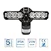 Produktbild SANSI 27W LED Strahler mit Bewegungsmelder 2700LM superhell LED Fluter IP54 wasserdicht Außenstrahler Bronze Flutlichtstrahler Scheinwerfer Licht 5000 K tageslichtweiß, ideale Wandleuchte für Garten, Garage, Sportplatz oder Hotel