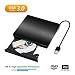 Produktbild Externes CD DVD Laufwerk Brenner USB 3.0 Tragbare Ultra Slim CD/DVD RW Player Optisches Superdrive für Windows 10 7/8 / Vista / XP / Mac OS Linux