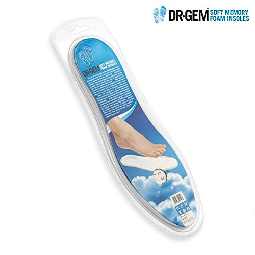 Dr·Gem IG101147 Plantillas/Cómodas, Blanco (White) ,One Size