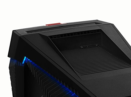 MEDION X5345G ERAZER Desktop PC (Intel Core i7-6700 Prozessor, AMD Radeon RX480 Grafikkarte mit 8 GB GDDR5 Speicher, 512 GB SSD, 1 TB HDD Festplatte, 16 GB DDR4 Arbeitsspeicher, DVD-/CD-Brenner, HDMI-Audio-/Video-Ausgang und 3x DisplayPort, Windows 10 Home) schwarz - 4
