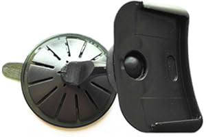 TIUIMK Support GPS à ventouse pour Tomtom One Xl Xls, 4,3" 75 mm, gris