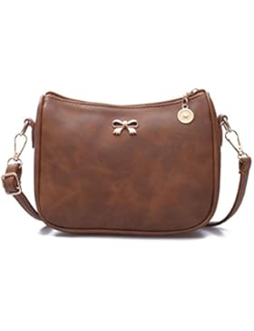 BZLine® Frauen Ledertasche Umhängetasche Handtasche Klein Damentasche, 20cm *15cm *7cm