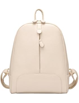 SAIERLONG Damen Rucksack Leder Daypack Synthethisch Leder Rucksack Schulrucksack Backpack