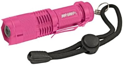 Hot Shot Tactical HSMINI.PK Tactical Light 3 Mode 130 Lumen Light, Pink
