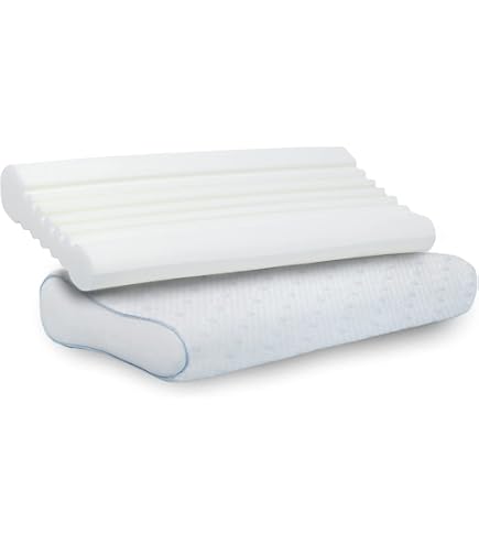 Billerbeck, Cuscino per cervicale, S20 Style, 40 x 80 cm, Bianco, 040x080 cm