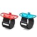 Price comparison product image Happt 2 correas de joystick para el brazo, correa elástica ajustable, con espacio, compatible con el conmutador Nintendo Joy-Con gamepad controlador con gancho y lazo ajustable