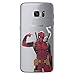 Produktbild Deadpool Telefon Hülle/Case für Samsung Galaxy S7 (G930) mit Displayschutzfolie / Silikon Weiches Gel/TPU / iCHOOSE / Fingerpistole