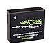 Price comparison product image PATONA Premium Rechargeable Battery for Panasonic DMW E with Info Chip Intelligent Battery System (Authentic 770 mAh) for Panasonic Lumix DC GX9 Tz202 Tz91 DMC Tz101 Tz81 GF6 GX7 GX80 LX100 S6 etc