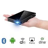 Puede conectar un proyector portátil de oficina / escuela / bolsillo con aplicaciones y wifi / buletooth, puede trabajar en conjunto con el proyecto de familia / amigos / colegas / compañero de clase / viaje, amigo.
