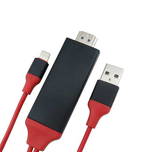 Support iOS 10 iPad Dock To HDMI Digital AV Video Adapter Dock to HDMI HD TV HDTV AV Cable Adapter for iPad Air iPhone 7 iPhone 6 iPad Mini