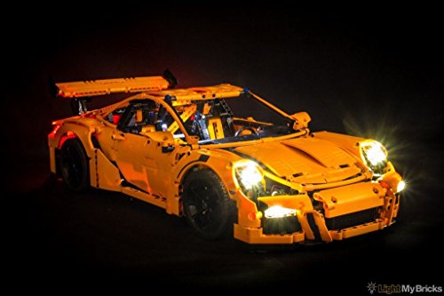 Light My Bricks - LED Light Kit for Lego Porsche