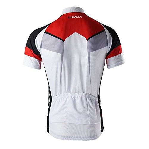 Lixada Kurzarm Herren Fahrradbekleidung MTB Radtrikot - 5
