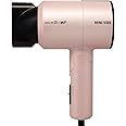 Ikonic Mini Vibe Hair Dryer 1200W with 2 Speed Setting Cool Shot Overheat Protection, Compact Design, Travel Friendly,Glossy Finish Look, All Hair Type, Pink