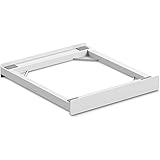 Meliconi Base Torre Basic L60, Kit di Sovrapposizione Lavatrice Asciugatrice Universale, Supporto Asciugatrice Premontato, Ci