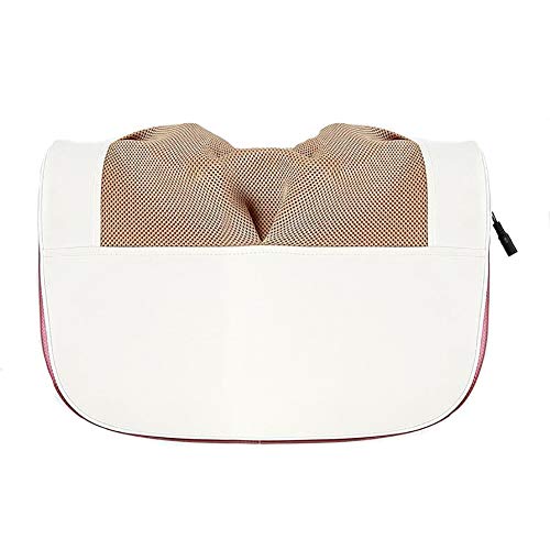 Cordless Neck and Shoulder Massager with Heat, Rechargeable Shiatsu Back with Deep Tissue & 3D Kneading Massage Pillow for Full Body Muscle Pain Relief – Home, Office ＆ Car Use