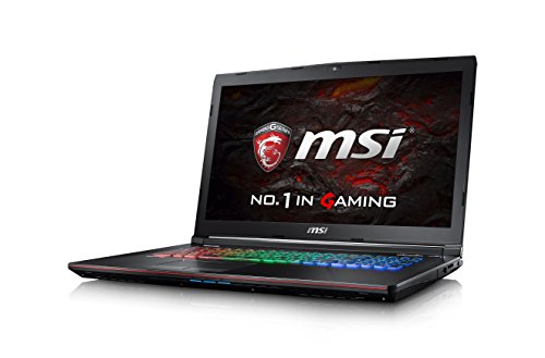 MSI GE72 7RE (Apache Pro) 011UK 17.3 Inch Gaming Laptop (Black) - (Kabylake Core i7-7700HQ, 16 GB RAM, 128GB SSD,...