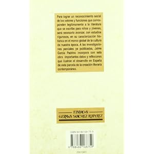 Libros y literatura para niños en la España contemporánea (Biblioteca del libro)