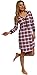 Italian Fashion IF Maternity Nightdress Vivien 0111 (Dark Blue/Red, S)