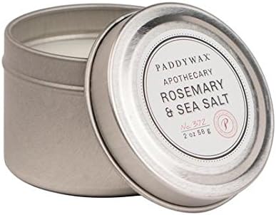 Paddywax Blue Apothecary Travel Tin - Rosemary &amp; Sea Salt - 2oz