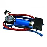 Fair Gonfiatore Portatile Pompa a Pedale Gonfiaggio Ruote a Pressione Palla Bici Auto Moto