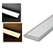 Produktbild LED Licht-Panel "CC-120S", 30x120cm, Lichtfarbe+Lumen per FB regelbar