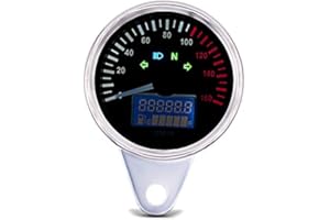 CRAFTRIDE Motorrad Tachometer Kompatibel mit Yamaha XV 250/125 Virago KTX Chrom