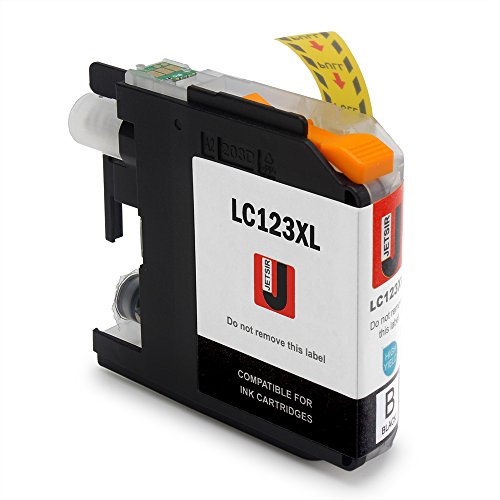 JETSIR Alta Capacidad Compatible Cartuchos de tinta para Brother LC123 XL JETSIR Alta Capacidad Compatible Cartuchos de tinta para Brother LC123 XL