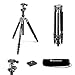 Produktbild Manfrotto Element Traveller Aluminium Kit (groß, leichtes Reisestativ aus Aluminium mit Kugelkopf, verwandelbar in ein Einbeinstativ, inkl. Tragetasche und Spikes, geeignet für Arca Swiss) grau