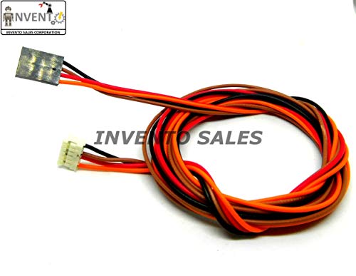 Invento 10pcs 1mtr 6pin XH2.54 to 4pin dupont Nema 17 stepper motor Connector for Ramps 1.4 3d printer