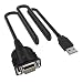 Produktbild REACHOPE USB Auf Vga Konverter USB Seriell Adapter für RS232 VGA Anschluss Unterstützt Windows 10/8/7/Vista/XP/2000/98 und Mac - Schwarz