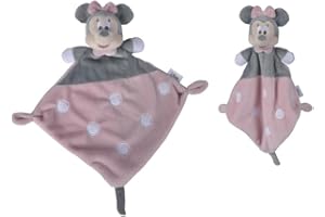 Simba Disney - Minnie Doudou Mantita 30 cm, fabriquée à partir de matériaux 100% recyclés, Licence Officielle Disney, adapté à Tous Les âges, 6315870331