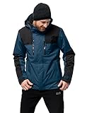 jack wolfskin regenjacke damen ebay abnehmbare Kapuze Jack Wolfskin Herren Jasper 3IN1 Men 3-in-1-JackeWasserdicht Winddicht Atmungsaktiv 3in1-jacke, Poseidon blau, L