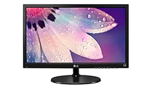 LG 19 inch (47 cm) LED Backlit Computer Monitor - HD Ready, TN Panel with VGA Port - 19M38A (Black)