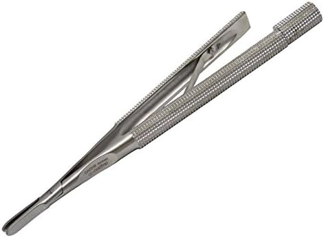 Blade Breaker - Bade Holder - Straight - Castroviejo Round Handle - Stainless and 100% Sterilizable